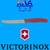 Victorinox Round Tip Wavey Edge Steak Knife MYSTERY MULBERRY 11cm