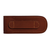 SICUT Traditional Lockback Folding Knife 3.5 inch with Leather Belt Pouch Burlwood Handle