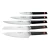 Kamati Avant-Garde 6 Piece Revolving Knife Block Set