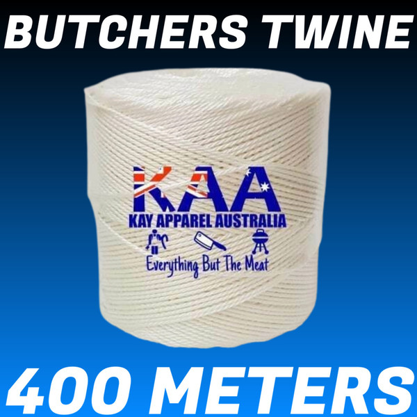 Butchers Twine 400M roll White Polyester Food Grade