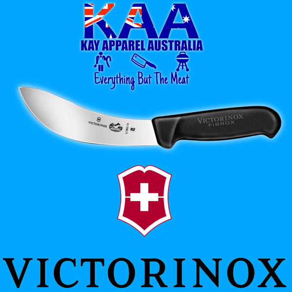 Victorinox Butchers Skinning Knife 5" Black 5.7803.12