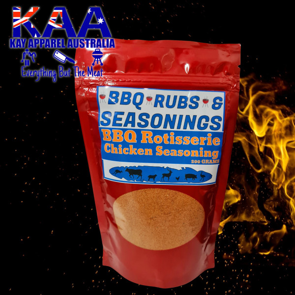 BBQ Rubs, Roast BBQ Rotisserie Chicken Seasoning 200 Grams