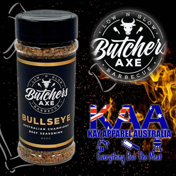 Butchers Axe BBQ Rubs Bullseye Beef Rub 200 Grams