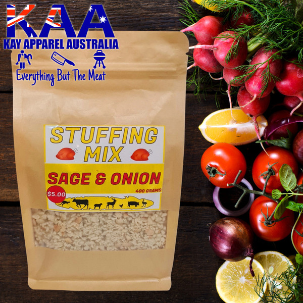 Sage & Onion Stuffing Mix 400 Grams, Australian Made