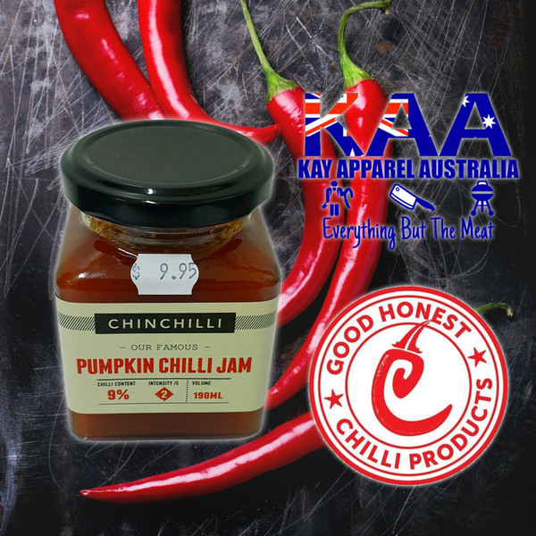 Chinchilli Chilli Sauces Pumpkin Chilli Jam 190ml