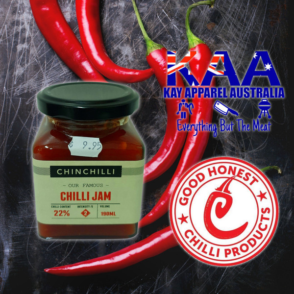 Chinchilli Chilli Sauces Red Chilli Jam 190ml
