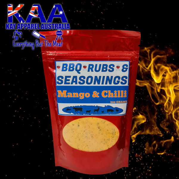 BBQ Rubs Mango & Chilli Glaze 200 Grams