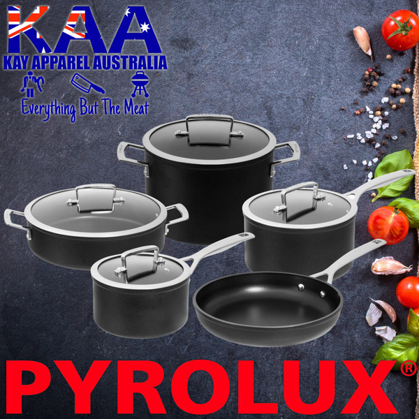 Pyrolux Ignite 5 Piece Cookware Set Non-Stick QuanTanium