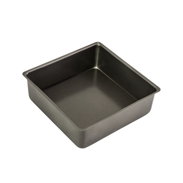 BAKEMASTER Non Stick Loose Base Square Cake Pan 20X20X7CM