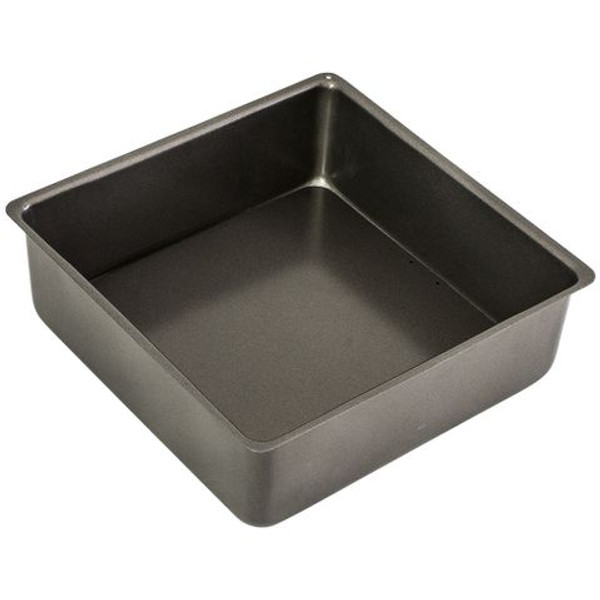 BAKEMASTER Non Stick Loose Base Square Cake Pan 23X23X7CM