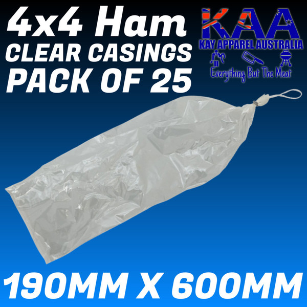 4x4 Ham Pack Casings 190 x 600mm Pack of 25
