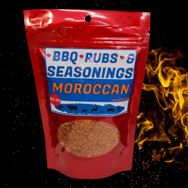 BBQ Rubs Moroccan BBQ Rub Sprinkle 200g