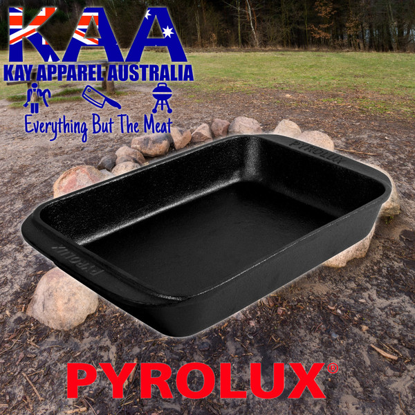 Pyrolux Pyrocast Cast Iron Roaster 38x23cm