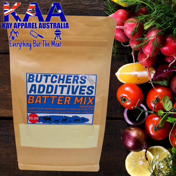 Butchers Batter Mix 500g, Commercial Grade, Australian Made