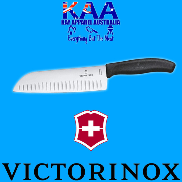 Victorinox Swiss Classic Santoku Knife Fluted 17cm 6.8523.17B