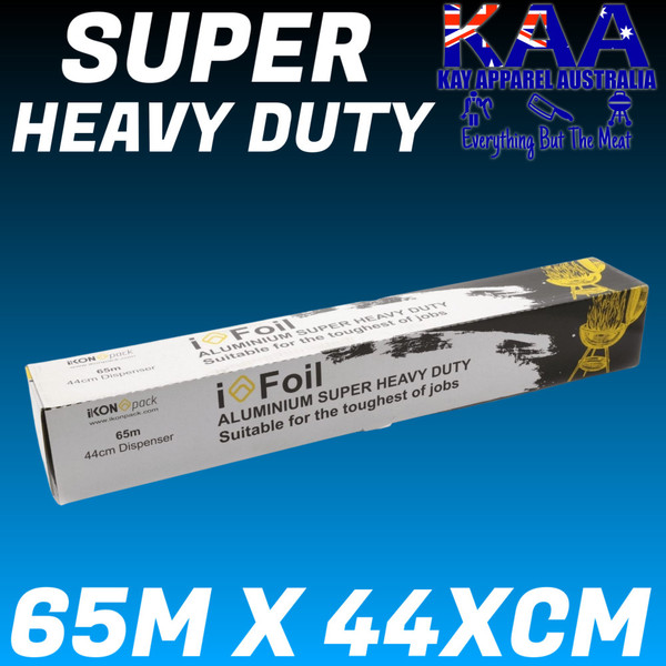 iKON Super Heavy Duty Aluminium Foil 65m x 44cm