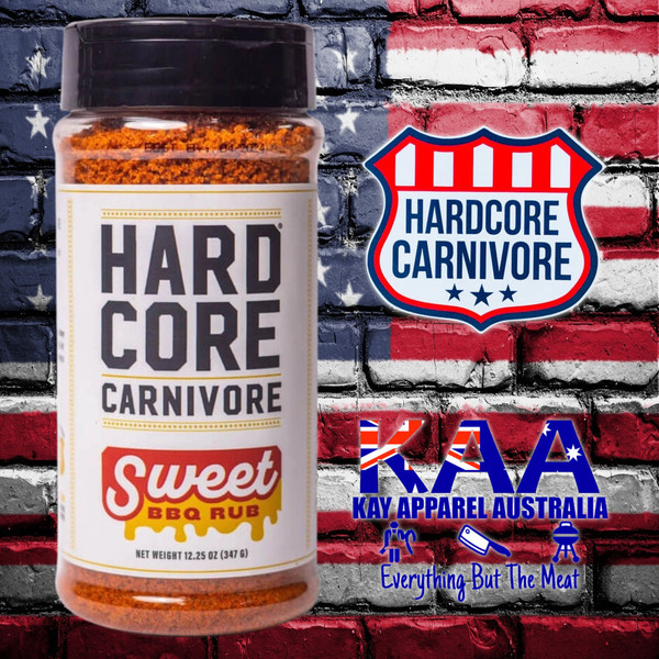 Hardcore Carnivore BBQ Rub Sweet Seasoning 368g