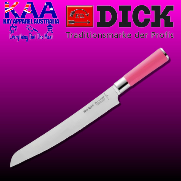 F.Dick Pink Spirit Bread Knife Serrated Edge 26cm