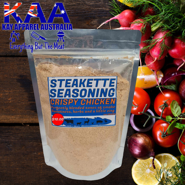 Steakette Seasonings, Crispy Chicken Burger mix, Premix, Meal 400g, GLUTEN FREE