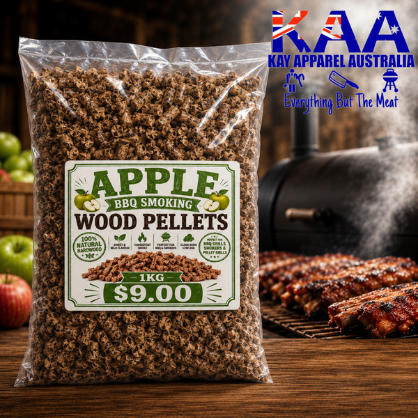 Apple BBQ Wood Pellets 1kg