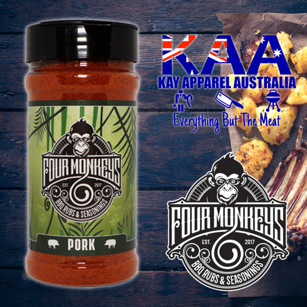 Four Monkeys BBQ Pork Rub 240g