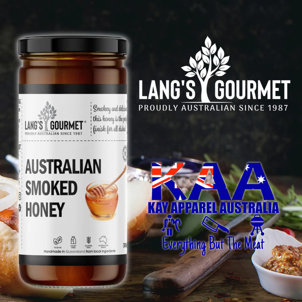 Langs Gourmet Australian Smoked Honey 300g