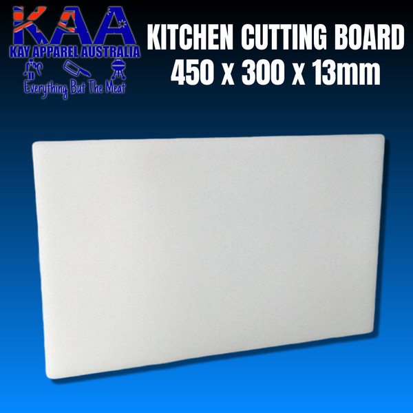 Cutting Board 450 x 300 x 13mm White