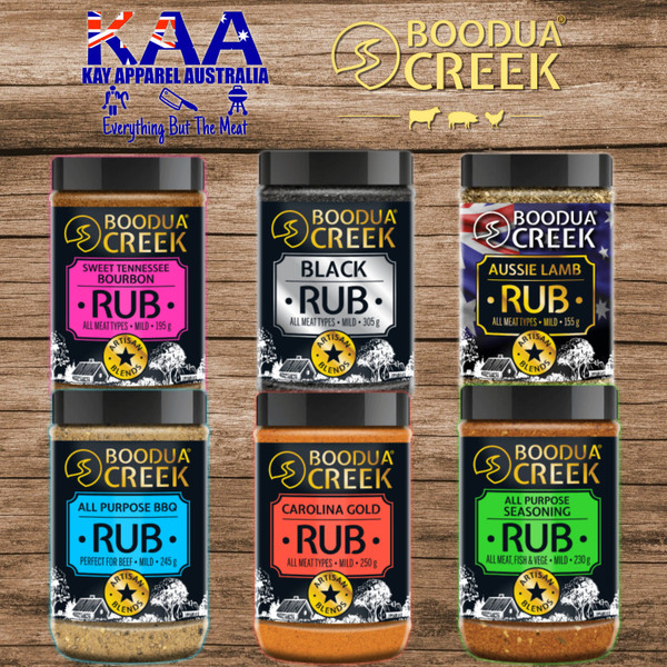 BBQ Rub Boodua Creek Low & Slow BBQ Rubs Ultimate BBQ Rub Pack Of 6