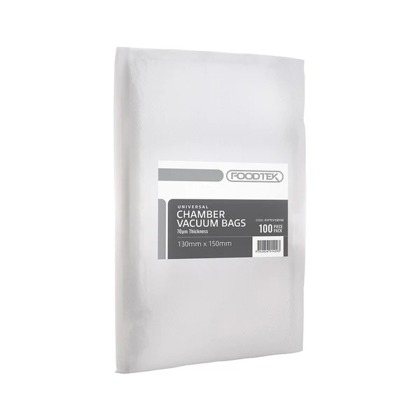 190x250mm Commercial Chamber Vacuum Bags Pack of 100