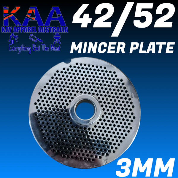 #42/52 Stainless Steel Meat Mincer Plate 3mm