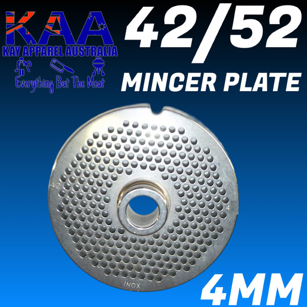 #42/52 Stainless Steel Meat Mincer Plate 4mm