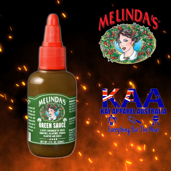 Melindas Mini Green Sauce Hot Sauce 2oz 59ml