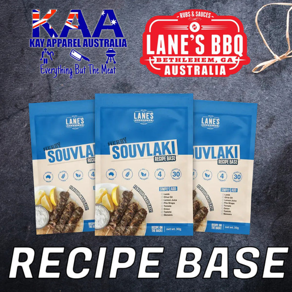 LANES BBQ HERBY SOUVLAKI RECIPE BASE 30 GRAMS