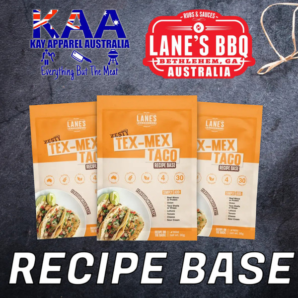 LANES BBQ ZESTY TEX-MEX RECIPE BASE 30 GRAMS