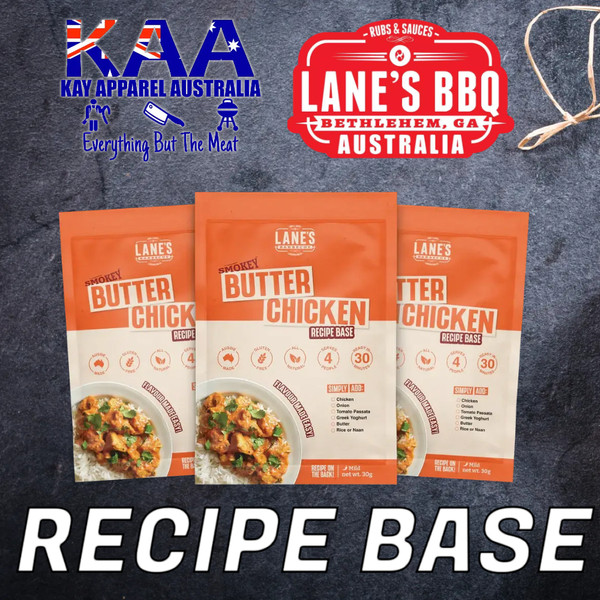 LANES BBQ SMOKEY BUTTER CHICKEN RECIPE BASE 30 GRAMS