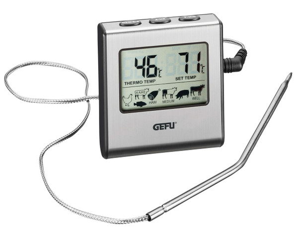GEFU Tempere Digital Roasting Thermometer with Timer