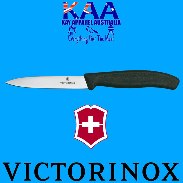 Victorinox Swiss Classic Plain Edge Paring Knife Black 10cm