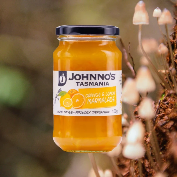 Johnnos Tasmania Orange & Lemon Marmalade 450g