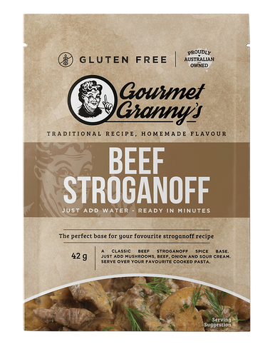 GrannyS Beef Stroganoff