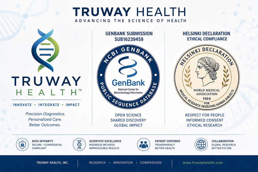 Genomic Insights Into Long COVID: Truway Health Announces GenBank Submission SUB16239459