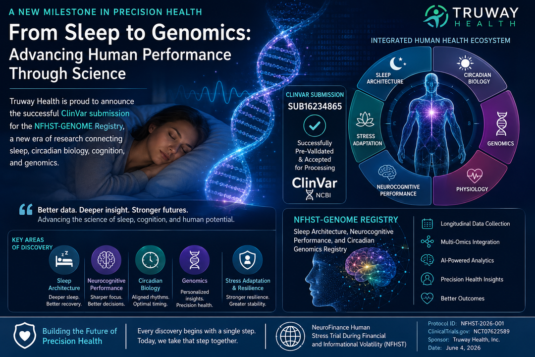 From Sleep to Genomics: Truway Health Advances Precision Health Through Its First ClinVar Submission