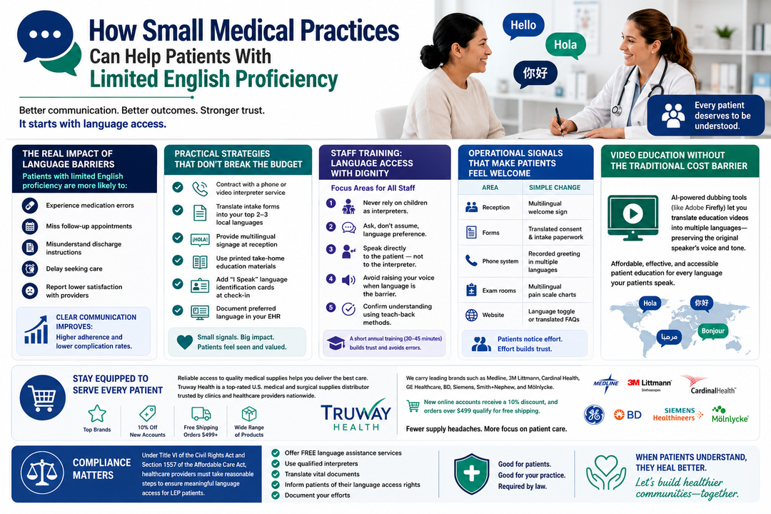 How Small Medical Practices Can Help Patients With Limited English Proficiency