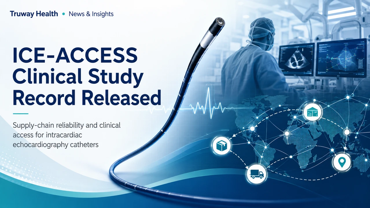Truway Health Releases ICE-ACCESS Clinical Study Record to ClinicalTrials.gov PRS Review