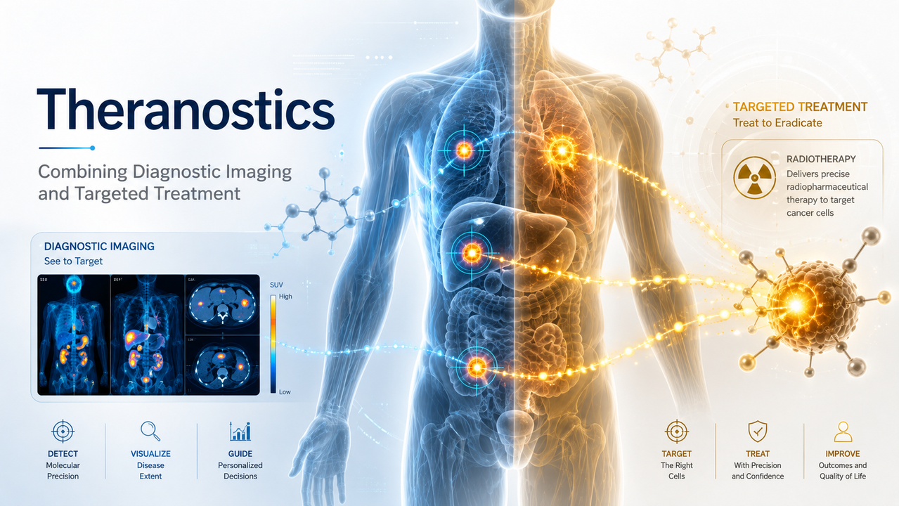 Theranostics: Combining Diagnostic Imaging and Targeted Treatment