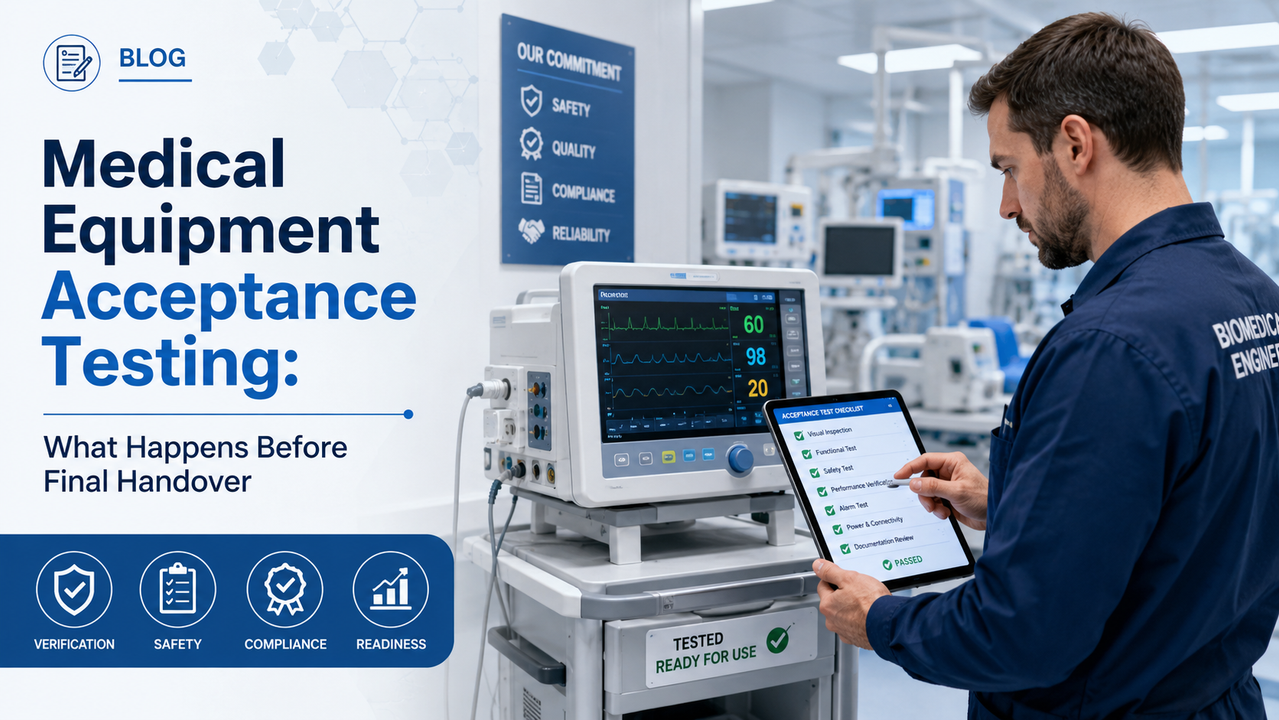Medical Equipment Acceptance Testing: What Happens Before Final Handover