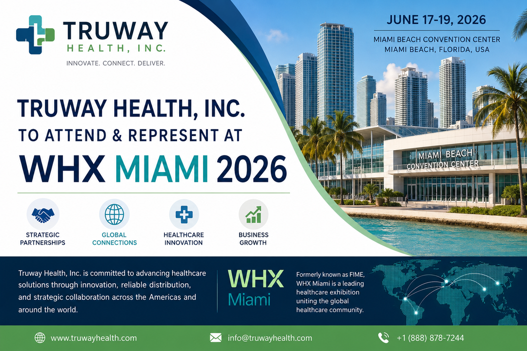 Truway Health, Inc. to Attend and Represent at WHX Miami 2026