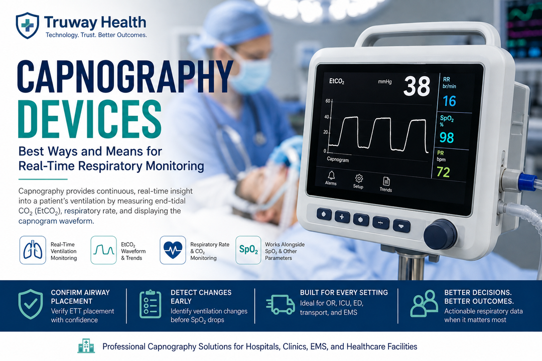 Capnography Devices & EtCO₂ Monitoring | Best Practices | Truway Health