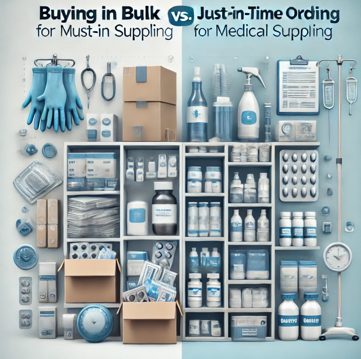 Buying in Bulk vs. Just-in-Time Ordering for Medical Supplies: Which is Right for Your Practice?