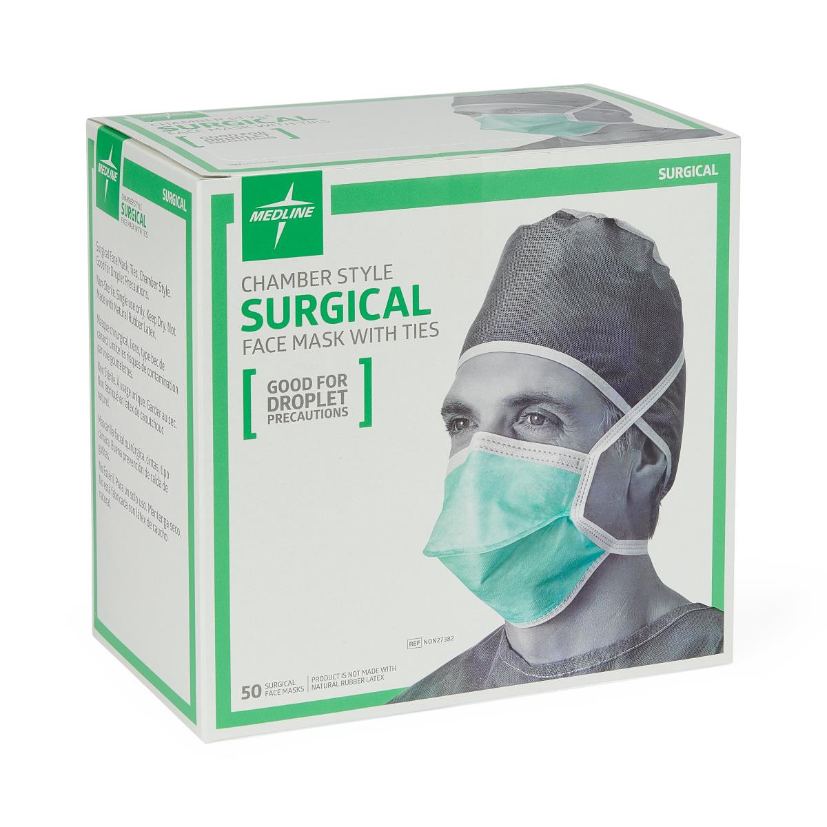 Duckbill-Style Surgical Face Mask with Ties