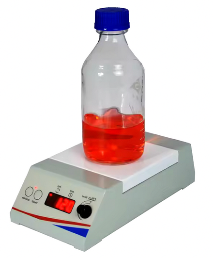 Magnetic Stirrer Hotplate - HBSS-1D, 5L Capacity, Lab Equipment